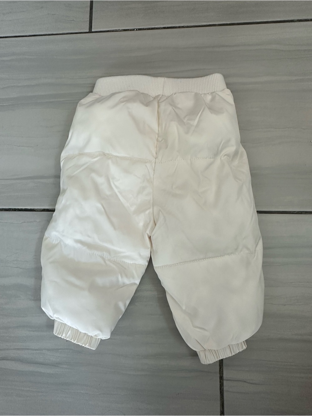 Quilted Puffer Baby Pants